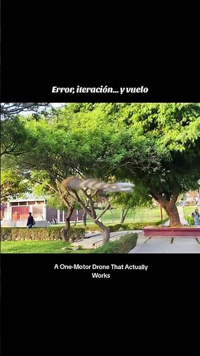 Construí este dron con madera #robot #velocidrone #diy #ingenieria