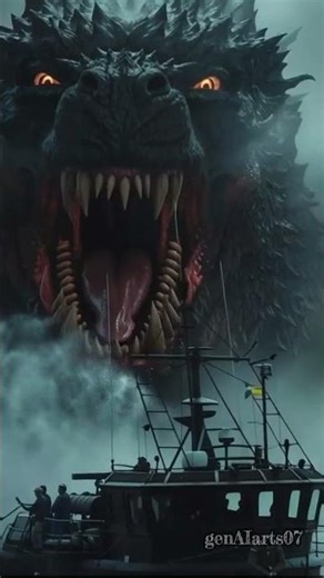 Ocean Terror 🌊🦖 | The Sea Awakens… Cinematic AI Monster Rising #genaiarts07