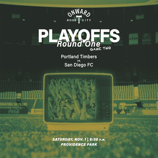 Onward Rose City! Get your playoff tickets now.. | Portland Timbers