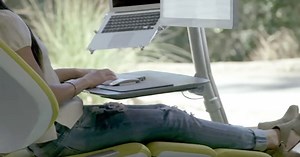 If You Work on a Computer All Day, This Desk Was Built Specifically for You