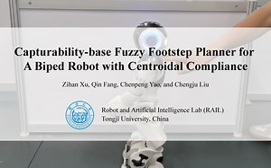 Footstep Adjustment with Centroidal Compliance