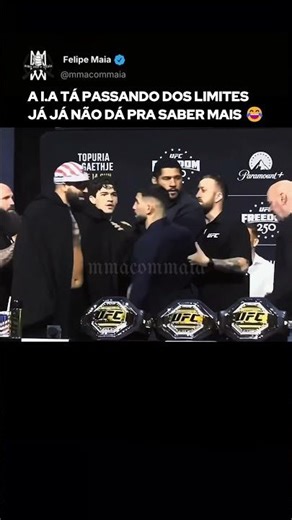SE VOCÊ NÃO VIU A CONFERÊNCIA, VOCÊ ACREDITA 😂DANA WHITE MÃO DE NGANNOU 😂 #ufcfreedom250 #ufc #mma