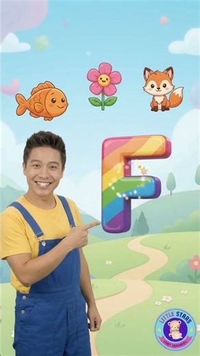 The Letter F Song 🐟 | Phonics & Alphabet Learning for Kids #abcsongs #kids #alphabetsong #letterF