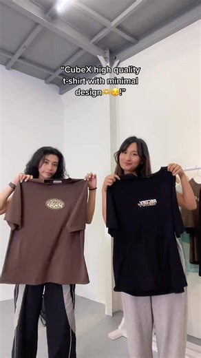 CubeX High Quality Minimal Design T-Shirt for All Genders