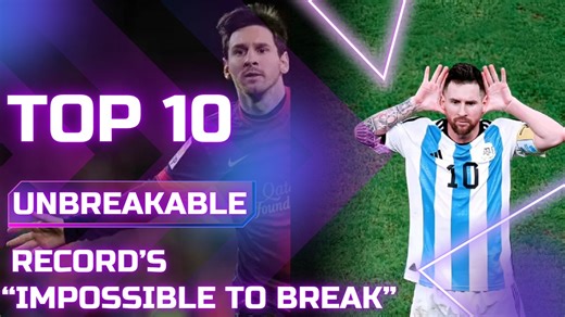 “Lionel Messi: 10 Unbreakable Records That Will Never Be Broken | Updated 2025” Lionel Messi is the greatest footballer of all time — and his records prove it. In this video, we break down the Top 10 Unbreakable Records Messi set throughout his legendary career at Barcelona, PSG, Inter Miami, and with Argentina. From his 8 Ballon d’Or wins, to the insane 91 goals in a single calendar year, to becoming La Liga’s all-time top scorer, every record shows why Messi’s legacy may never be matched again