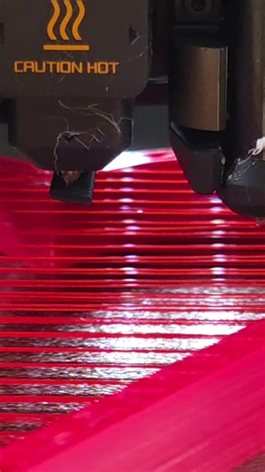 Heart Strings ❤️ Coming soon to my @thangs3d page #3dprinting #valentinesday #heart #3dprinted #red