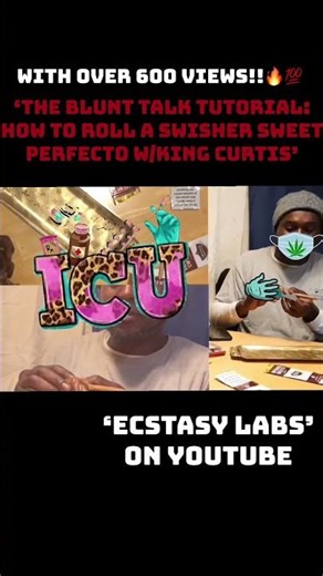 Dont Get The #blunt To #wet 😂🔥💯#howto #roll On 'Ecstasy Labs'😂 #tutorial #diesel