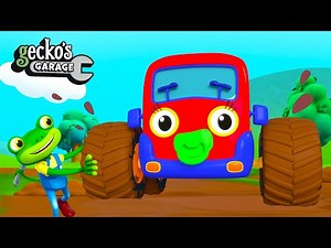Baby MONSTER Truck?!｜Gecko's Garage｜Funny Cartoon For Kids｜Learning Videos For Toddlers