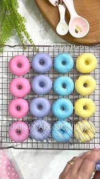 MINI DONUTS - Full Recipe: 👉🏻https://youtu.be/_WgsQuCr39c