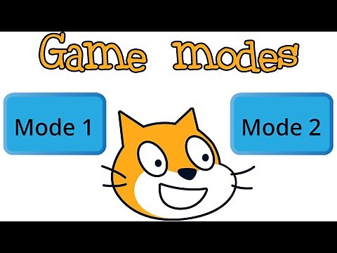 How to create multiple game modes in Scratch