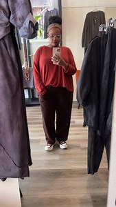 Happy Sunday! I am IN LOVE with this @bodil_collection corduroy pant. Rarely do I wear a regular pant, I like by pants wide, funky, anything but straight. I tried this pant on and realized I can wear this style easily, and so can you. I have even worn it cuffed. We have these in stock. Give us a call or stop by to try it. | Toni Moore Clothing