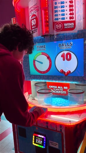 Quik Drop Jackpot #arcade #clawmachine #shorts #fyp