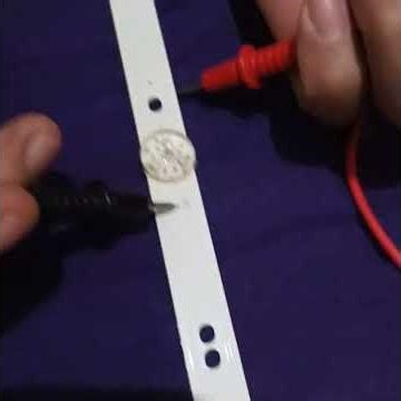 checking back lights of Mass tv flat screen using Clamp meter/multitester. #masstv #repairing