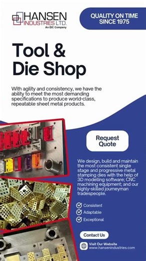 World-Class Tool & Die Manufacturing | KTTS & Hansen Industries