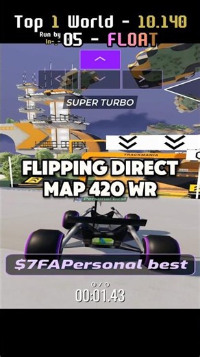 WORLD RECORD 🤯 FLOAT – 10.140 | Trackmania Weekly Shorts Week 84