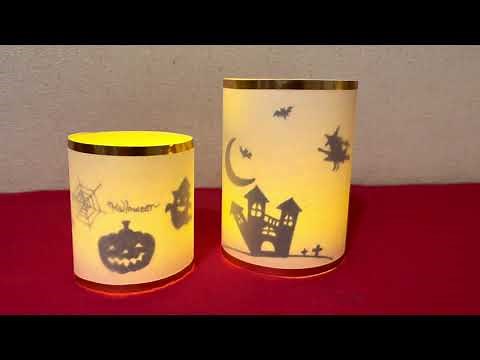【100均DIY】ペットボトルでハロウィンランタンを簡単手作り