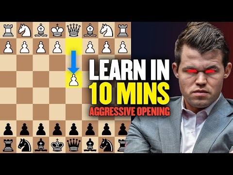 Carlsen Teaches How to Play the Highest Win Rate Opening Against 1.d4