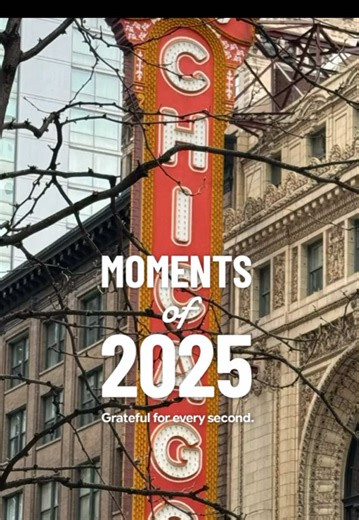 #2025recap #2025LiveRecap #CHICAGO #livehighlights #Travel Thank you for everything.