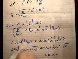 Quantum LHO 18 : Zero Point Energy Using Ladder Operators