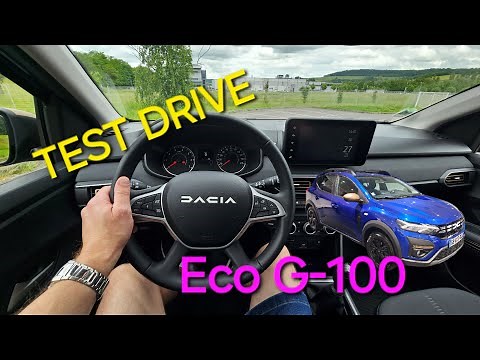 Test Drive DACIA SANDERO STEPWAY Extrême 2024 Eco G-100 GPL, test drive (4K, 60 fps HDR)