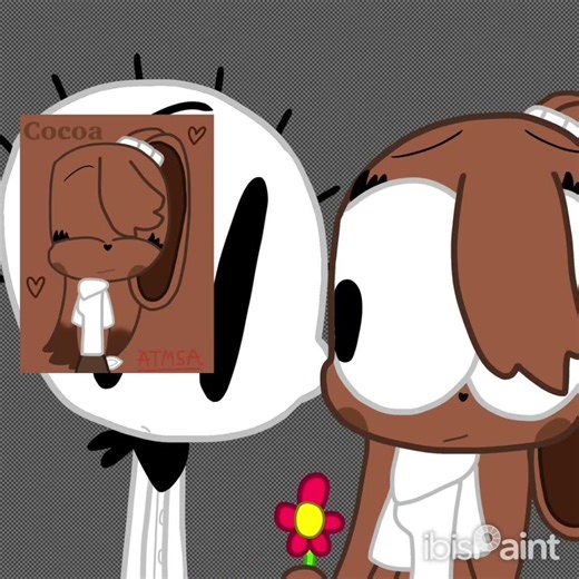 Rodrick x Cocoa speed draw #doawk #dandysworld #crossship #speeddraw🖤🤎