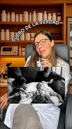 The motion sickness medication that was a “truth serum” ‼️