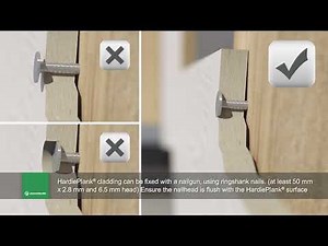 HardiePlank® cladding Installation video