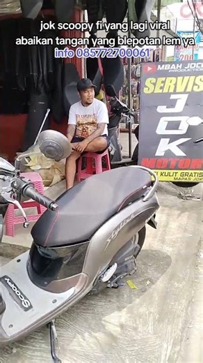 SCOOPY FI SEAT THAT IS GOING VIRAL AT MBAH JOCK BOGOR #shorts