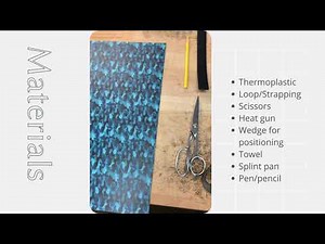 EPL Orthosis: Thermoplastic Material