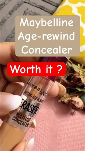 Best Concealer for every skin type| Maybelline Age Rewind Concealer Review ✨ Worth The Hype?