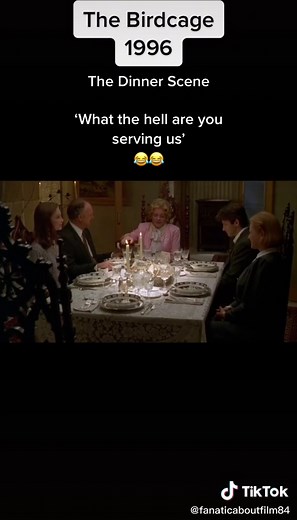 Hilarious Shrimp Scene from The Birdcage