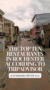 The top 10 best restaurants in Rochester according to TripAdvisor, as of Saturday 8th February 2025. #rochester #medway #kent #tripadvisor #top10 #restaurant #restaurants #topten | New Openings Rochester