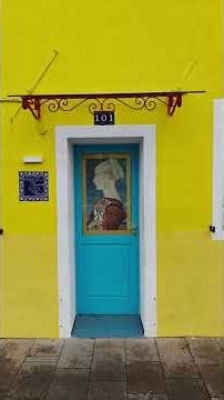 #burano #venice #italy #embroidery #venezia #houses #colorful #beauty #heritage #waterchannel #viral