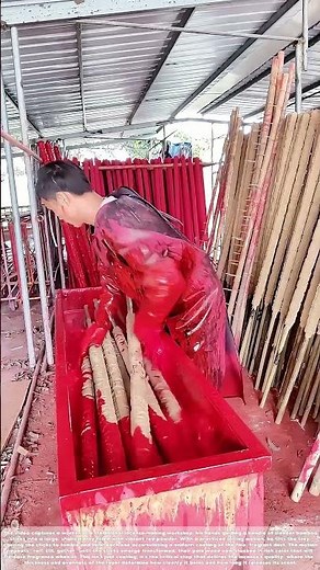 Rolling the Incense: How a Tumbling Coat Turns Plain Sticks into Fragrant Stems