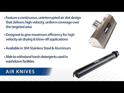 High Efficiency Air Knives by Paxton Products