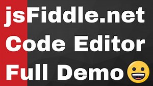 jsFiddle.net Online Code Editor for Web Development Online Demo Full Example