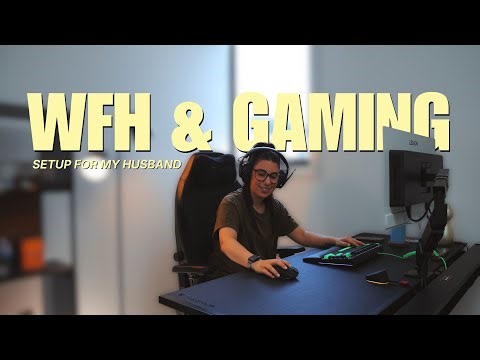 I Built a Hybrid Gaming & WFH Setup for my Husband