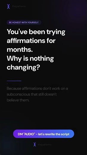 Why Affirmations Aren’t Working For You (Reprogram Your Mind Instead) | #Affirmation #manifestation
