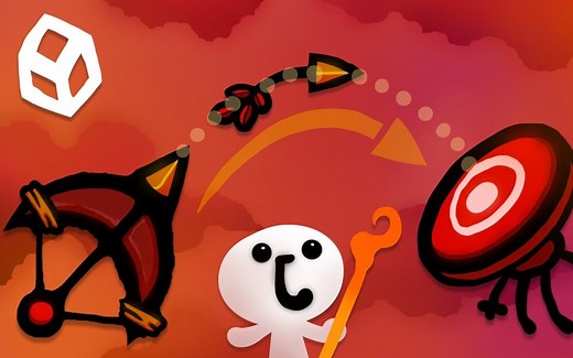 【搬运】Unity 制作 2D 弓箭效果！