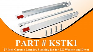 Watch KSTK1 27-inch Laundry Stacking Kit on Amazon Live