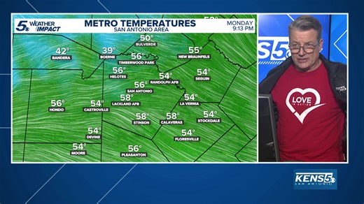 After a weak cold front tomorrow, we'll turn our attention to an arctic invasion this weekend. Weather Chief Bill Taylor has the full forecast. | KENS 5 & Kens5.com