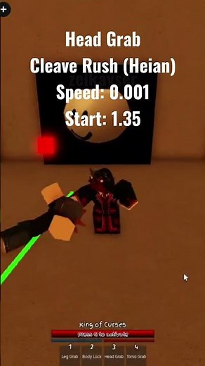 How to make CUSTOM GRABS/BODY LOCK in JJS SKILLBUILDER #roblox #jujutsushenanigans