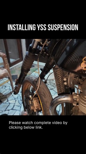 Easy Mudguard fix after 17 inch conversion continental GT 650