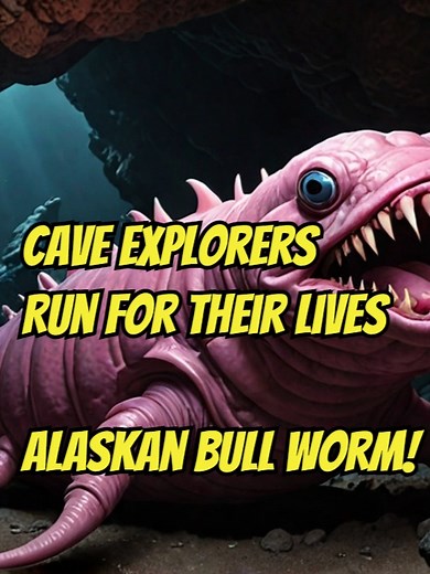 Cave Workers Encounter Giant Alaskan Bullworm - Dramatic Escape Caught on Camera Prepare for an exhilarating adventure as we dive into the depths of the Alaskan wilderness! In this jaw-dropping video, watch as brave cave workers come face-to-face with a colossal Alaskan Bullworm, a creature so enormous it defies imagination. Witness the heart-pounding moments as they navigate their dramatic escape, capturing every second on camera. Join us as we explore the terrifying yet fascinating world of ca