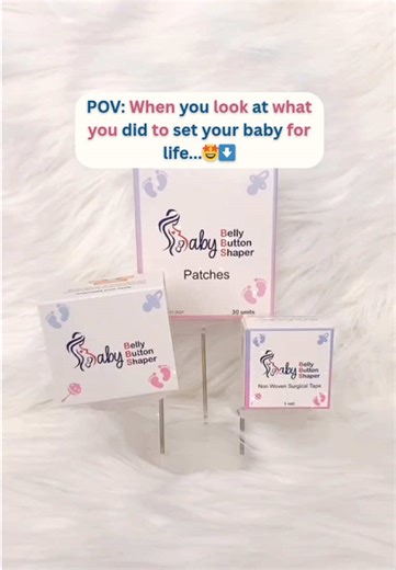 This is what making the right choice looks like! 👶✨ That moment when you realize you took action during the window that mattered most. You didn't wait. You didn't hesitate. You did what needed to be done for your baby's future. The Baby Belly Button Shaper kit - everything you need in one complete set: ✅ Medical-grade silicone plug that goes directly where it works ✅ Secure patches for proper placement ✅ Gentle tape for delicate skin ✅ Peace of mind that lasts a lifetime Years from now, when yo