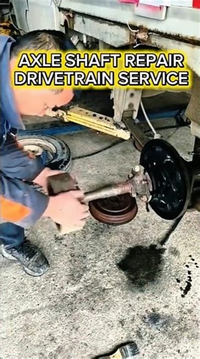 Axle Shaft Repair Process.