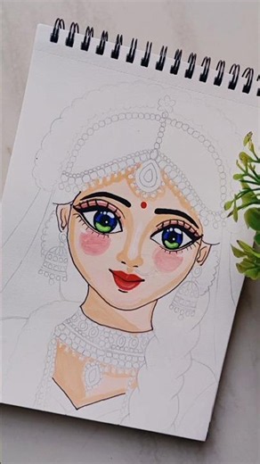 Colouring of Radha rani 🧿💕 #art #nobatidao #naoflopa #auracat #angst #zaralarsson