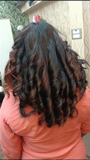 streax red brown hair colour #hairstyle #hairmaster #howtocutcurlyhair #streaxprofessional