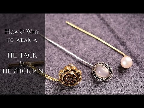 Tie Tack & Tie Stick Pin Guide by Fort Belvedere