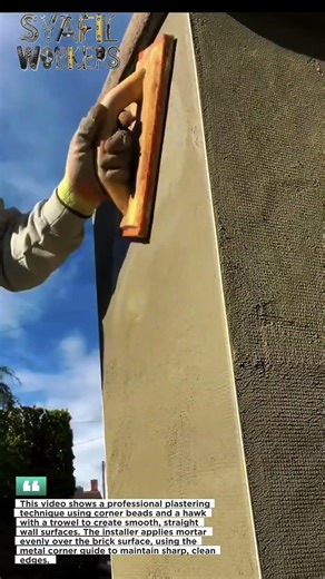 This Plastering Trick Makes Perfect Walls Fast! Contractors Love It